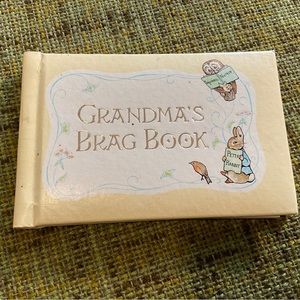 Vintage 70's -Peter Rabbit/Beatrix Potter- Photo Album "Grandmas Brag Book"